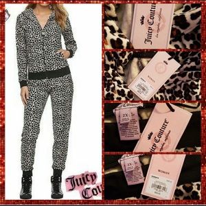 Juicy Couture velour track suit